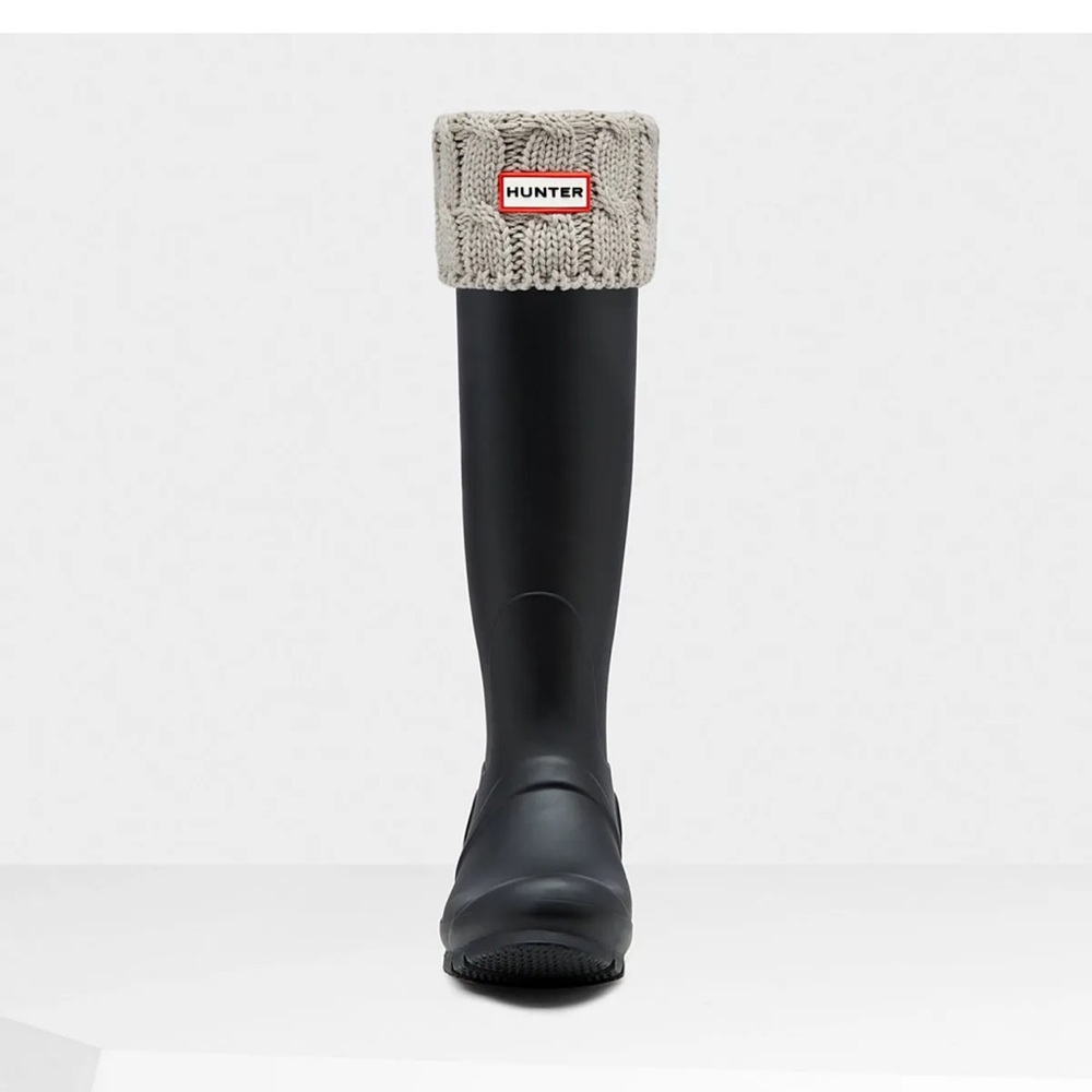 HUNTER Original Tall Cable Knit Women's Boot Socks